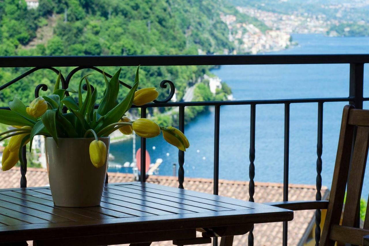 Altido Perfect For Couple, Fantastic Lake View, Terrace And Parking Argegno Exterior foto